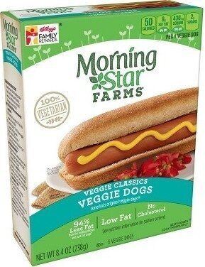 Morningstar Farms Hot Dogs Veggie Dogs 8.4oz