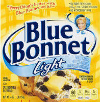 Blue Bonnet Light Vegetable Oil Spread, 1 LB (4 Sticks)