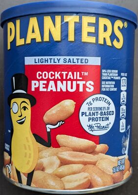Lightly Salted Cocktail Peanuts, Lightly Salted