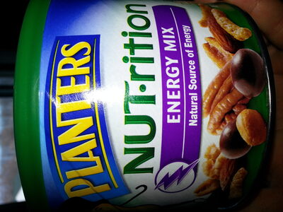 Energy Mix Almonds, Honey Roasted Peanuts, Honey Roasted Sesame Sticks, Candy Coated Dark Chocolate Covered Soynuts, Walnuts, Pecans, Energy Mix