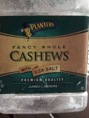 Fancy Whole Jumbo Cashews With Sea Salt, Sea Salt