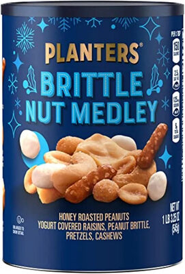 Planters Brittle Nut Medley Winter Edition, 1Lb 3.25 Oz