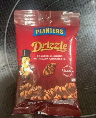 Drizzle Roasted Almonds With Dark Chocolate, Drizzle Roasted