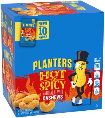 Hot & Spicy Cashews, Hot & Spicy