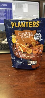Spicy Nuts & Cajun Sticks Trail Mix Spicy Seasoned Peanuts, Cornnuts Crunchy Corn Kernels, Cajun Sesame Sticks, Cajun Corn Sticks, Spicy Nuts & Cajun Sticks
