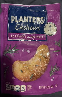 Rosemary & Sea Salt Cashews, Rosemary & Sea Salt