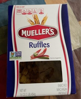 Mueller's, Ruffles Enriched Macaroni Product