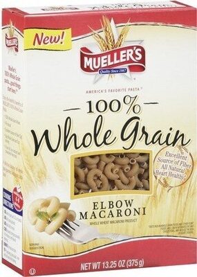 100% Whole Grain Elbows
