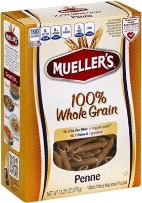 Whole Grain Penne Pasta, Whole Wheat Macaroni Product