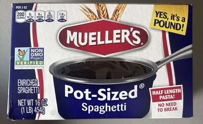 Mueller's, Pot-Sized Spaghetti