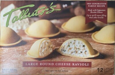 Large Round Cheese Ravioli Ravioli