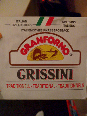 Traditional Grissini Breadsticks, Traditional