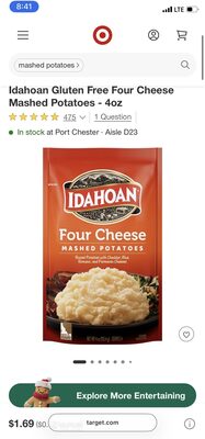 Four Cheese Mashed Potatoes, Four Cheese