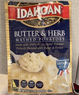 Butter & Herb Mashed Potatoes, Butter & Herb