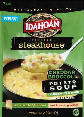 Cheddar Broccoli Potato Soup, Cheddar Broccoli