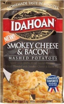 Smokey Cheese & Bacon Mashed Potatoes, Smokey Cheese & Bacon