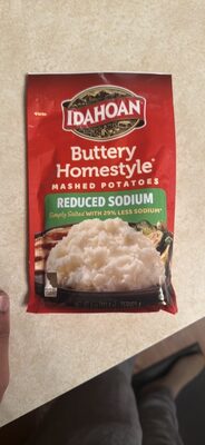 Reduced Sodium Buttery Homestyle Mashed Potatoes, Reduced Sodium Buttery Homestyle
