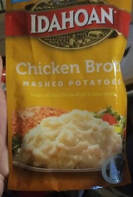 Chicken Broth Mashed Potatoes, Chicken