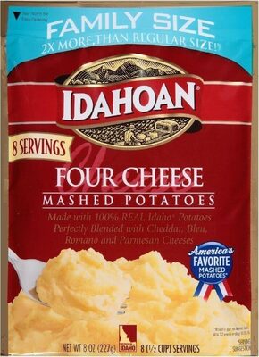 Four Cheese Mashed Potatoes, Four Cheese