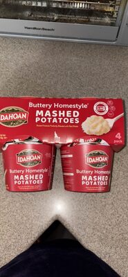 Microwavable Buttery Homestyle Mashed Potatoes, Buttery Homestyle