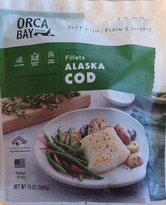 Wild Caught Skinless & Boneless Alaska Cod Fillets