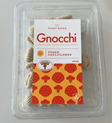 Vegan Cauliflower Gnocchi Artisanal Hand-Rolled Pasta, Vegan Cauliflower