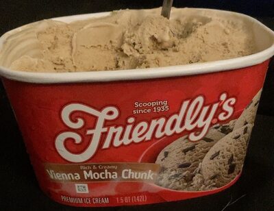 Rich & Creamy Vienna Mocha Chunk Premium Ice Cream, Vienna Mocha