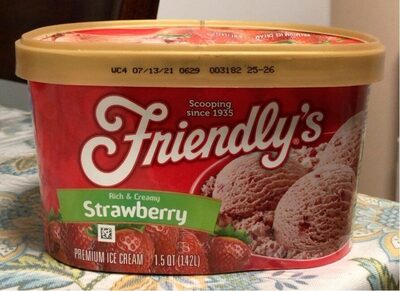 Strawberry Premium Ice Cream, Strawberry