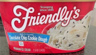 Chocolate Chip Cookie Dough Premium Ice Cream, Chocolate Chip Cookie Dough
