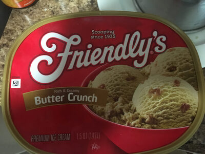 Butter Crunch Premium Ice Cream, Butter