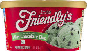 Mint Chocolate Chip Premium Ice Cream, Mint Chocolate Chip