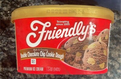 Double Chocolate Chip Cookie Dough Premium Ice Cream, Double Chocolate Chip Cookie Dough