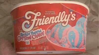 Rockin Poppin' Cotton Candy Premium Ice Cream
