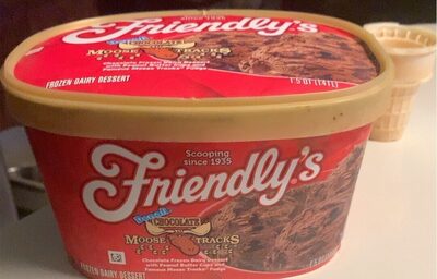 Chocolate Frozen Dairy Dessert, Chocolate; Peanut Butter; Fudge