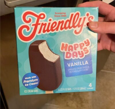 Vanilla Ice Cream Bars, Vanilla