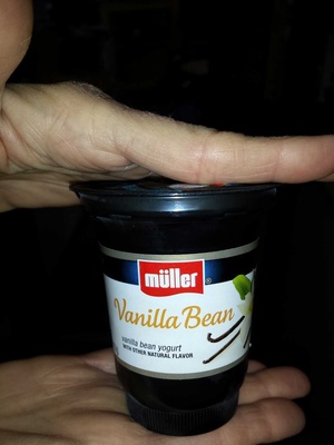 Muller, Ice Cream Inspired Yogurt!, Vanilla Bean, Vanilla Bean