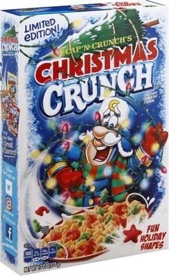 Christmas Crunch Sweetened Corn & Oat Cereal, Christmas Crunch
