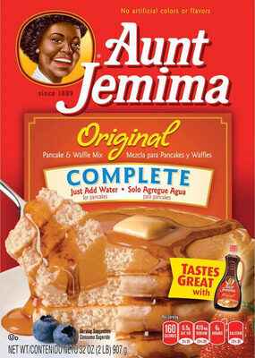 Aunt Jemima Original Complete Pancake & Waffle Mix 32 Ounce Paper Box