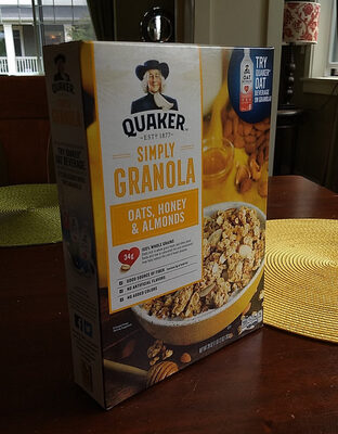 Oats, Honey & Almonds Simply Granola, Oats, Honey & Almonds