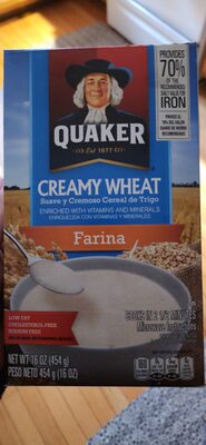 Creamy Wheat Enriched Farina, Creamy Wheat