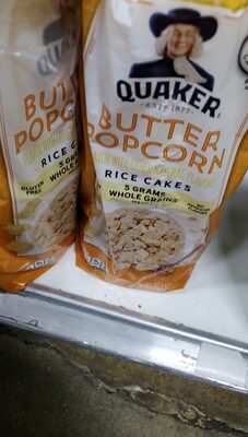 Butter Popcorn Rice Cakes, Butter Popcorn