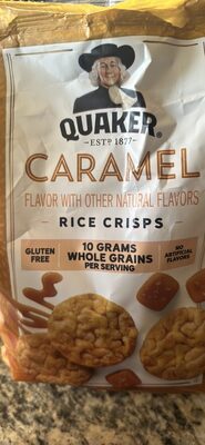 Caramel Flavor Rice Crisps, Caramel
