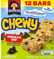 Chocolate Chip Granola Bars, Chocolate Chip