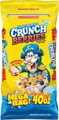 Crunch Berries Flavored Sweetened Corn & Oat Cereal, Crunch Berries