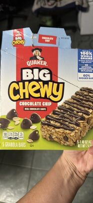 Chocolate Chip Granola Bars, Chocolate Chip