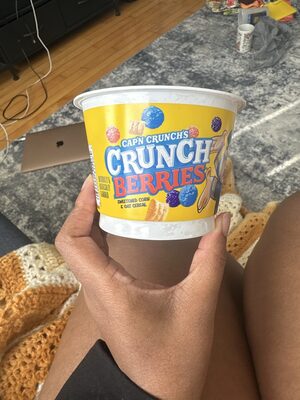Crunch Berries Flavored Sweetened Corn & Oat Cereal, Crunch Berries
