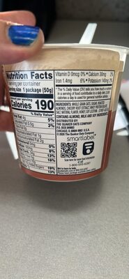Quaker Instant Oatmeal Honey & Almonds 1.76 Oz Cup