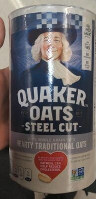 Quaker Steel Cut Oats 30.0 Ounce Paper Canister