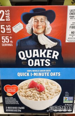 Quick 1-Minute 100% Whole Grain Oats