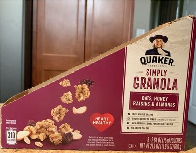 Oats, Honey Raisins & Almonds Simply Granola, Oats, Honey Raisins & Almonds